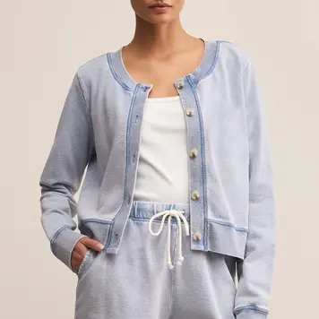 ZSUPPLY Z Supply Daily Knit Denim Cardigan ZT253221