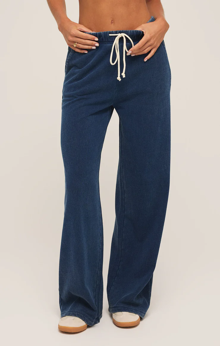 Z Supply Hunter Knit Denim Pant ZP253843 - Main Street