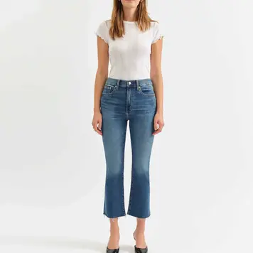 Daze DAZE Shy Girl High Rise Crop Flare D00016201S0