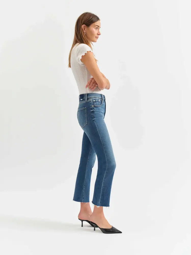 Daze DAZE Shy Girl High Rise Crop Flare D00016201S0