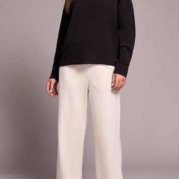 Tribal Tribal Long Sleeve Funnel Neck Top 2275O