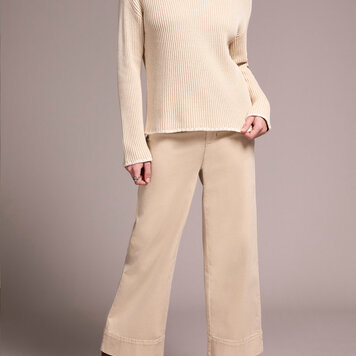 Tribal Tribal 2255O Long Sleeve Funnel Neck Sweater