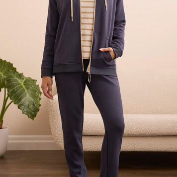 Tribal Tribal Long Sleeve Mock Neck Cardigan 2064O