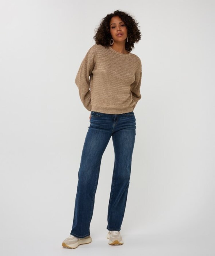 Esqualo Esqualo Oversized Lurex Sweater F2507509