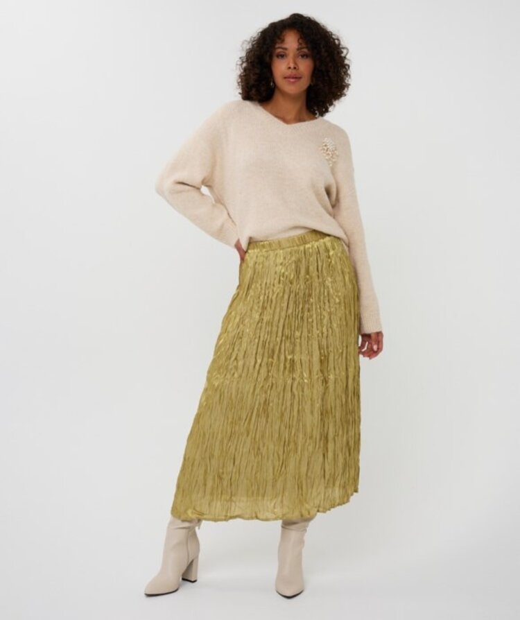 Esqualo Esqualo Oversized V Neck Sweater F2518501