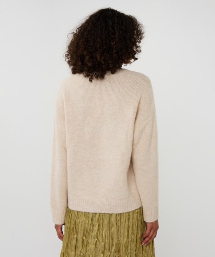 Esqualo Esqualo Oversized V Neck Sweater F2518501