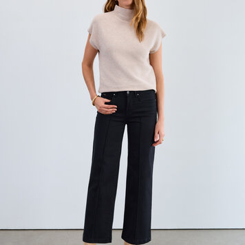 French Dressing Jeans French Dressing Olivia Wide Leg Mid Rise Jean W/ Seam Detail 2447511