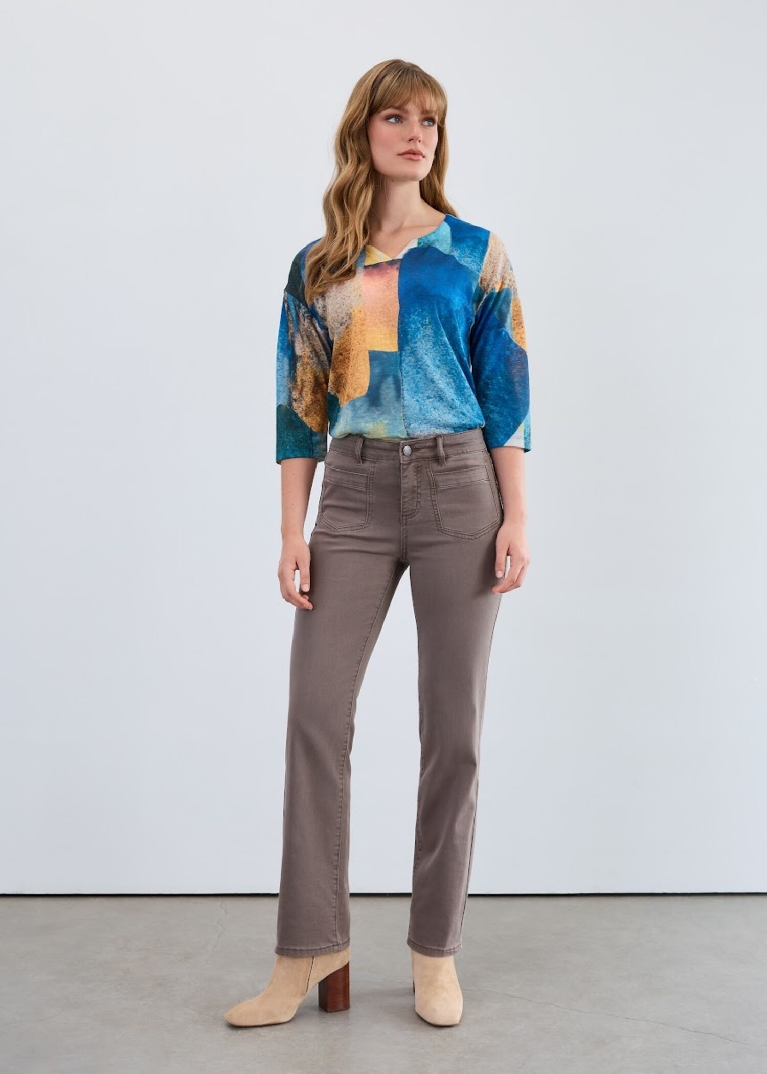 French Dressing Christina Straight Leg Push Up Jeans 5135511 - Main Street  Clothing Company