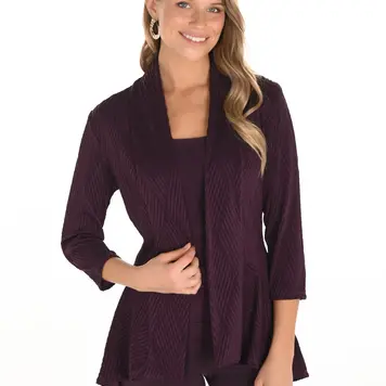 Frank Lyman Frank Lyman Knit Throw Over 253249