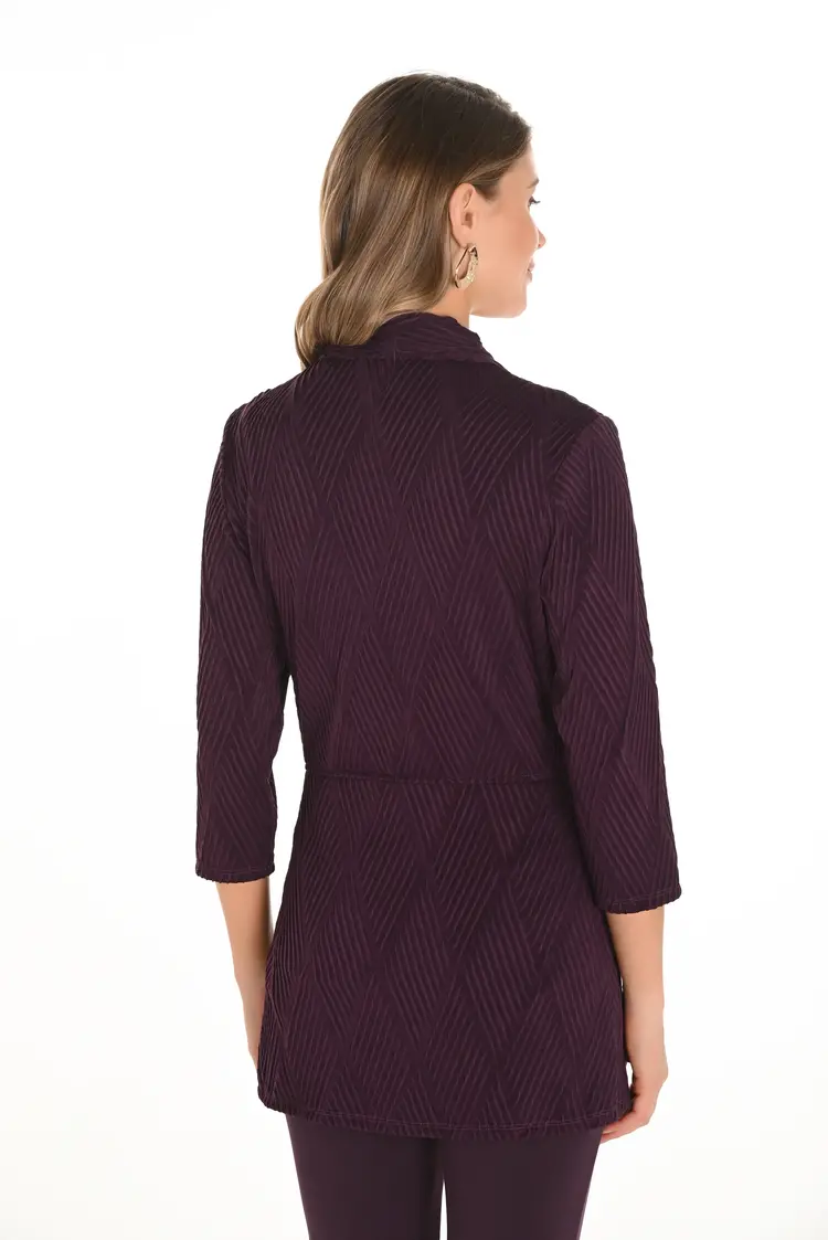 Frank Lyman Frank Lyman Knit Throw Over 253249