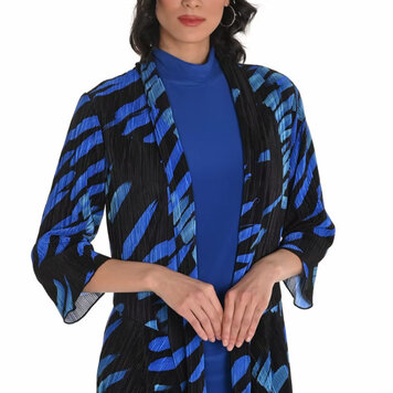 Frank Lyman Frank Lyman Long Sleeve Knit Throw Over 253328