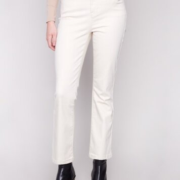 Charlie B Charlie B Bootcut Leg 5 Pocket Flex Twill Pants C5443X