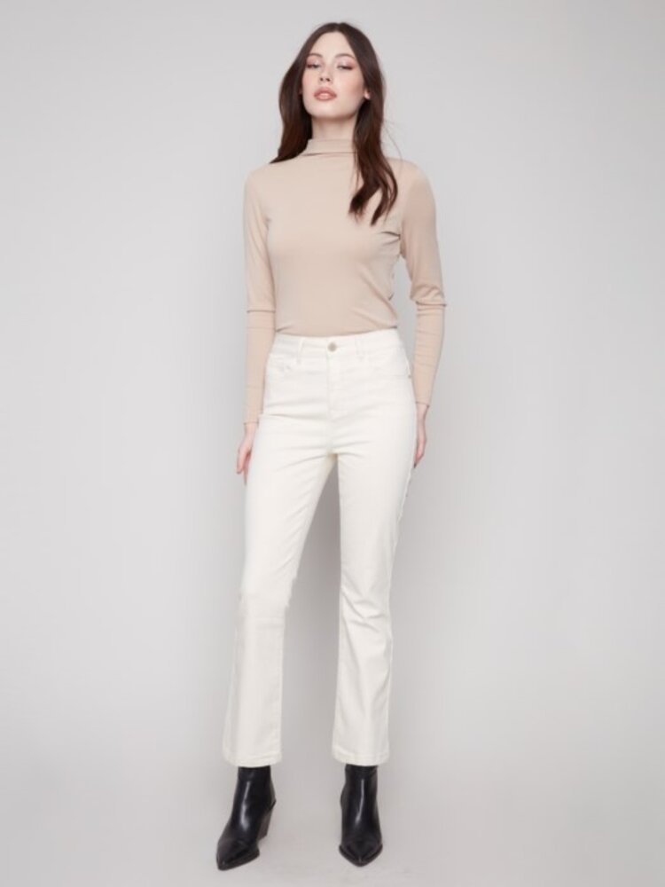 Charlie B Charlie B Bootcut Leg 5 Pocket Flex Twill Pants C5443X