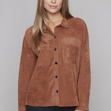 Carre Noir Carré Noir Faux Suede Jacket 8137