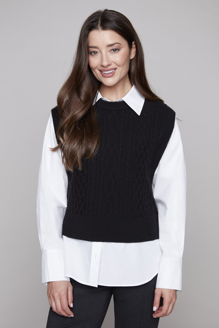Carre Noir Carré Noir Knit Vest 8169