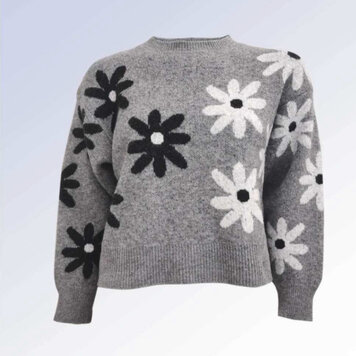 Point Zero Point Zero Floral Sweater 8563065