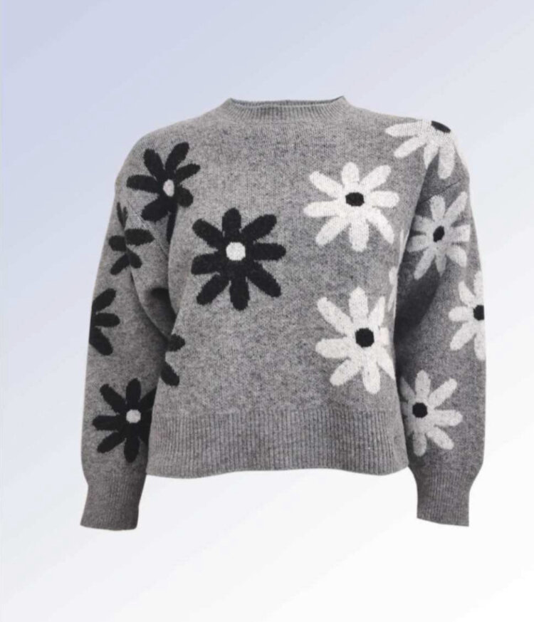 Point Zero Point Zero Floral Sweater 8563065