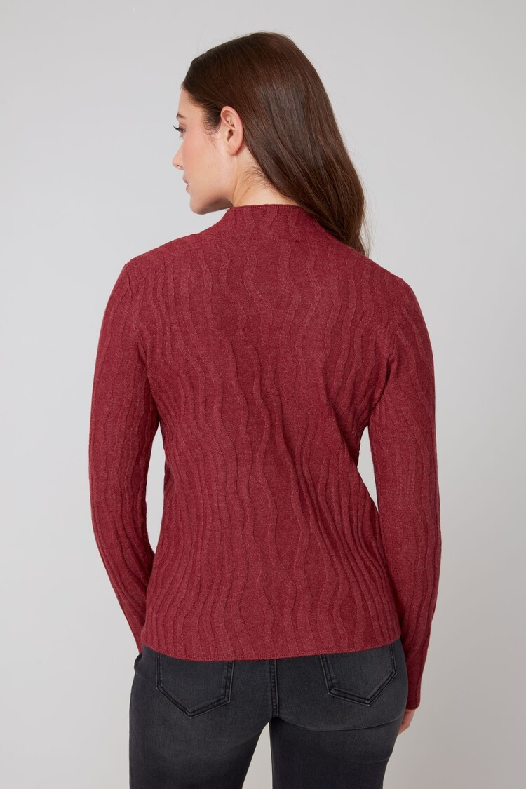 Renuar Renuar Knit Mock Neck Sweater R6909