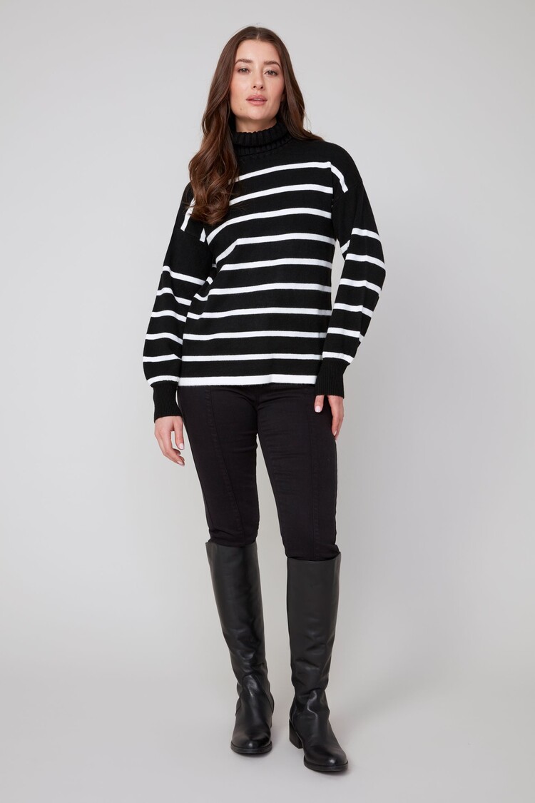 Renuar Renuar Knit Long Sleeve Turtle Neck Sweater R6942