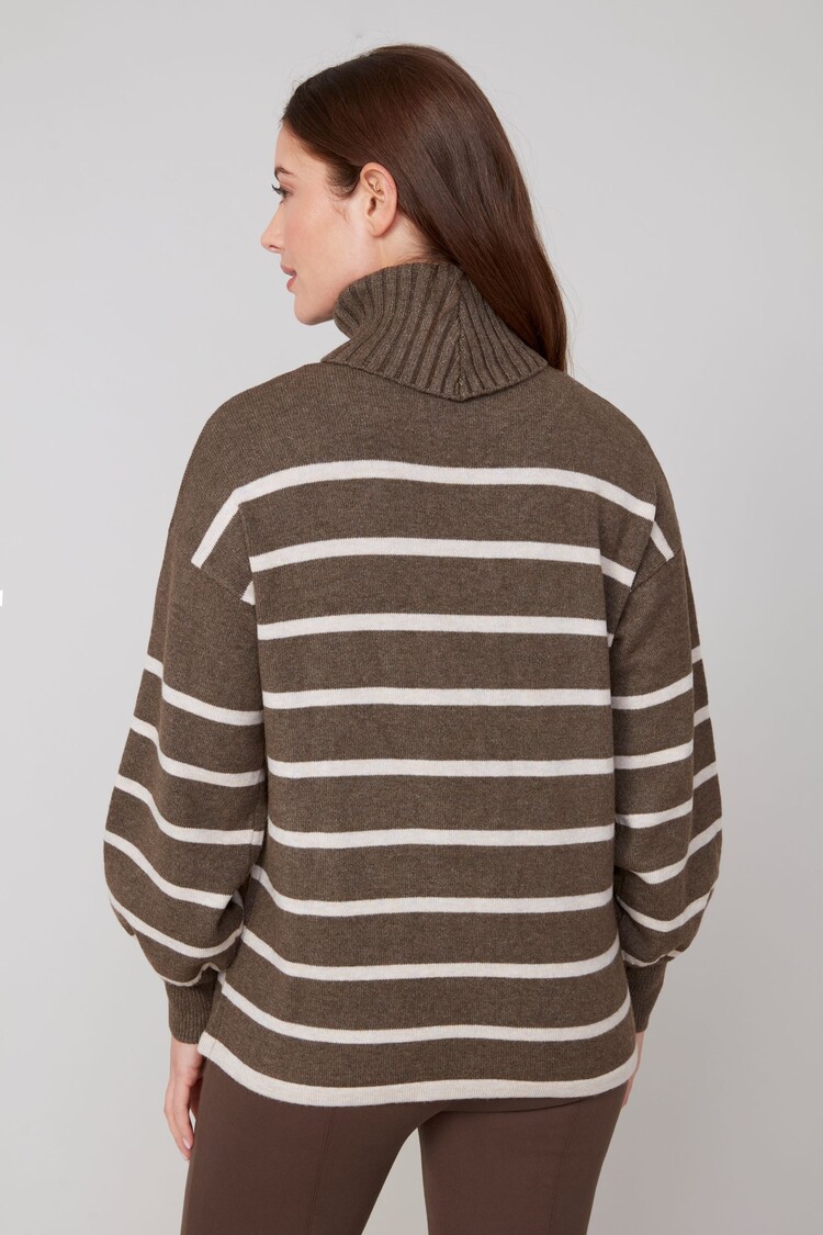 Renuar Renuar Knit Long Sleeve Turtle Neck Sweater R6942