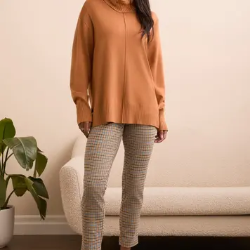 Tribal Tribal Long Sleeve Turtleneck Sweater 2395O