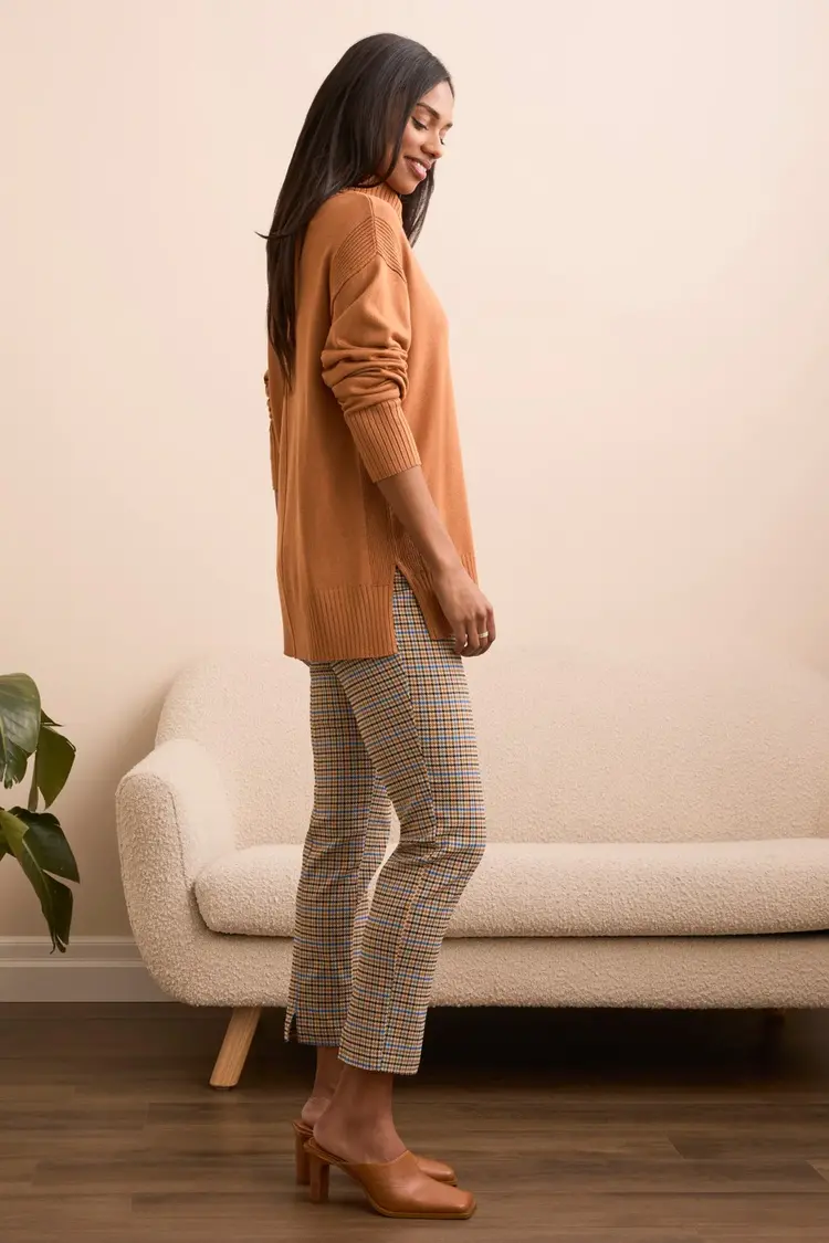 Tribal Tribal Long Sleeve Turtleneck Sweater 2395O