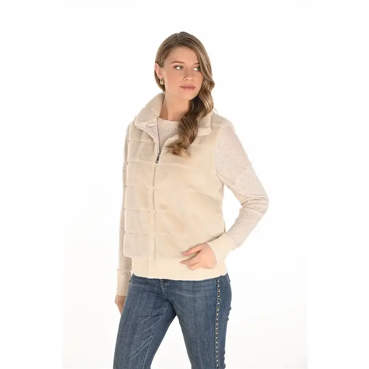 Frank Lyman Frank Lyman faux fur vest 253871