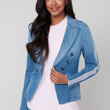 Renuar Renuar R3904D Denim Blazer