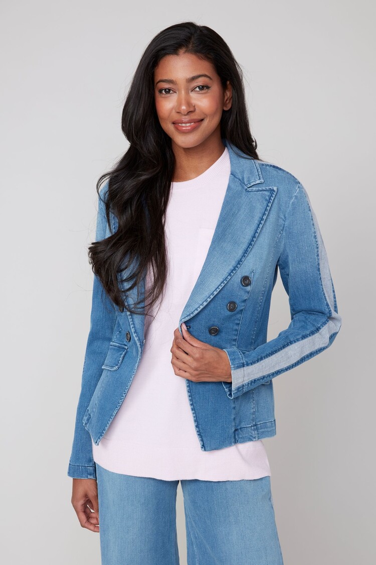 Renuar Renuar R3904D Denim Blazer