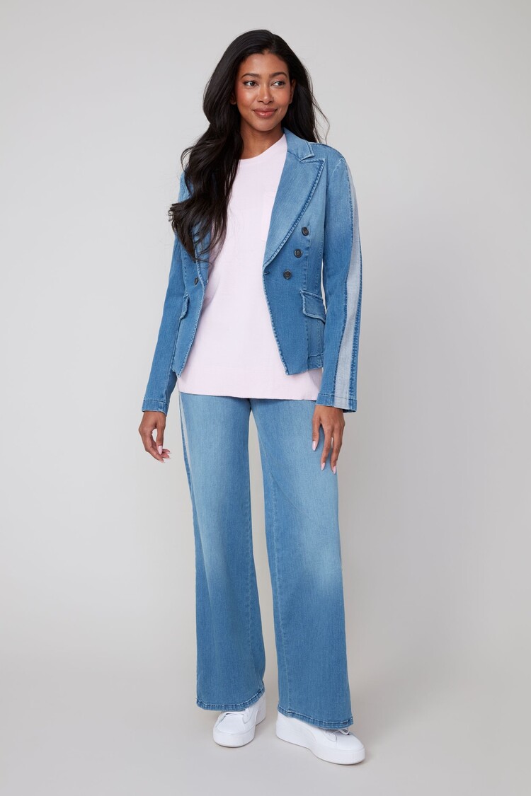 Renuar Renuar R3904D Denim Blazer