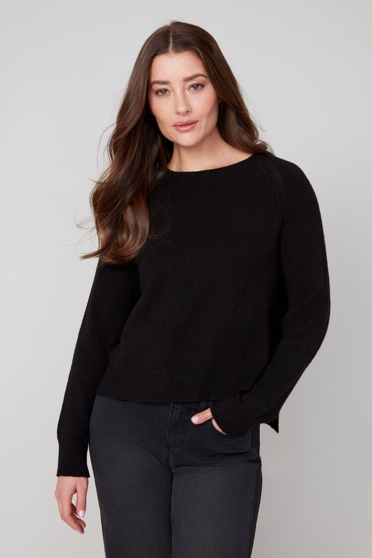 Renuar Renuar R6948 Long Sleeve Crew Neck Sweater