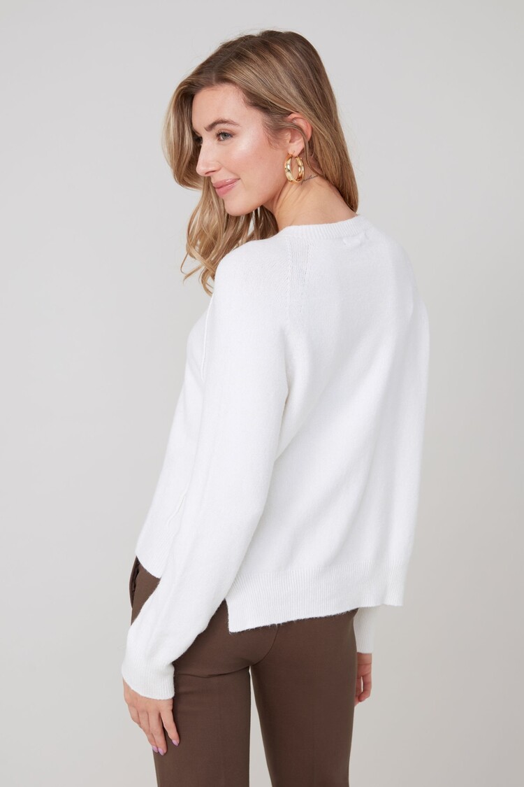 Renuar Renuar R6948 Long Sleeve Crew Neck Sweater