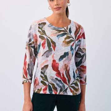 French Dressing Jeans French Dressing Jeans 3411955 Loose Fit Dolman Sleeve Top