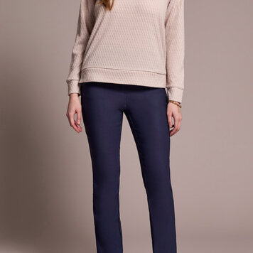 Tribal Tribal Long Sleeve Crew Neck Raglan Top 2342O