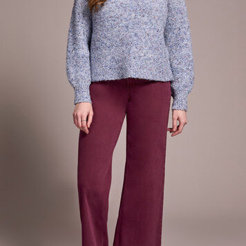 Tribal Tribal Long Sleeve Crew Neck Sweater 2258O