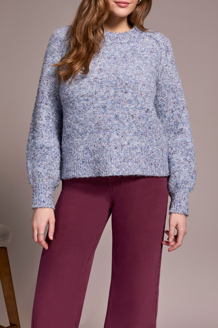 Tribal Tribal Long Sleeve Crew Neck Sweater 2258O