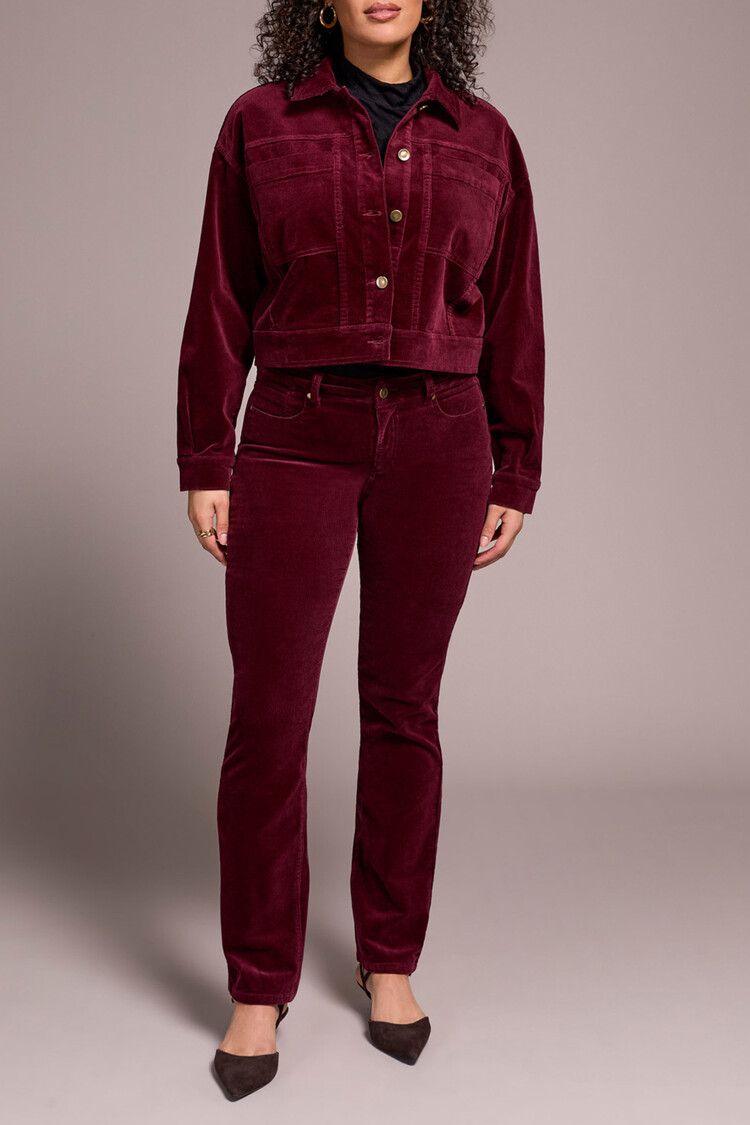 Tribal Tribal Long Sleeve Button Front Corduroy Jacket 2306O