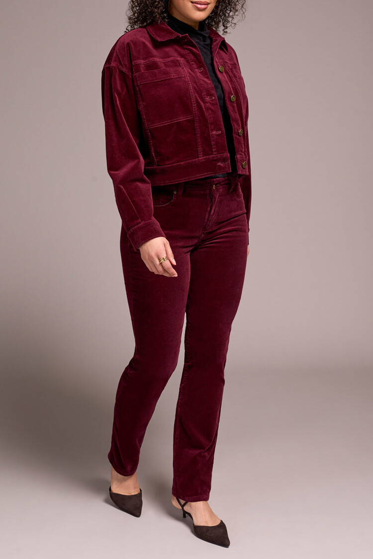 Tribal Tribal Long Sleeve Button Front Corduroy Jacket 2306O