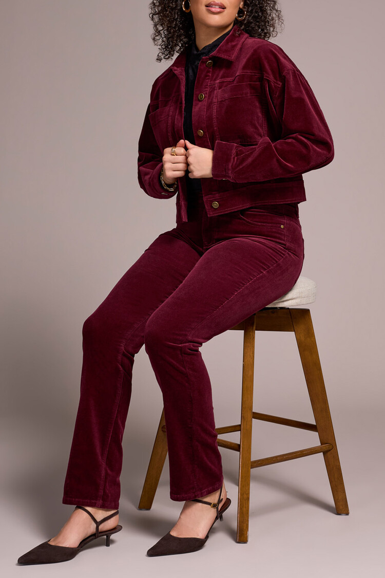 Tribal Tribal Long Sleeve Button Front Corduroy Jacket 2306O