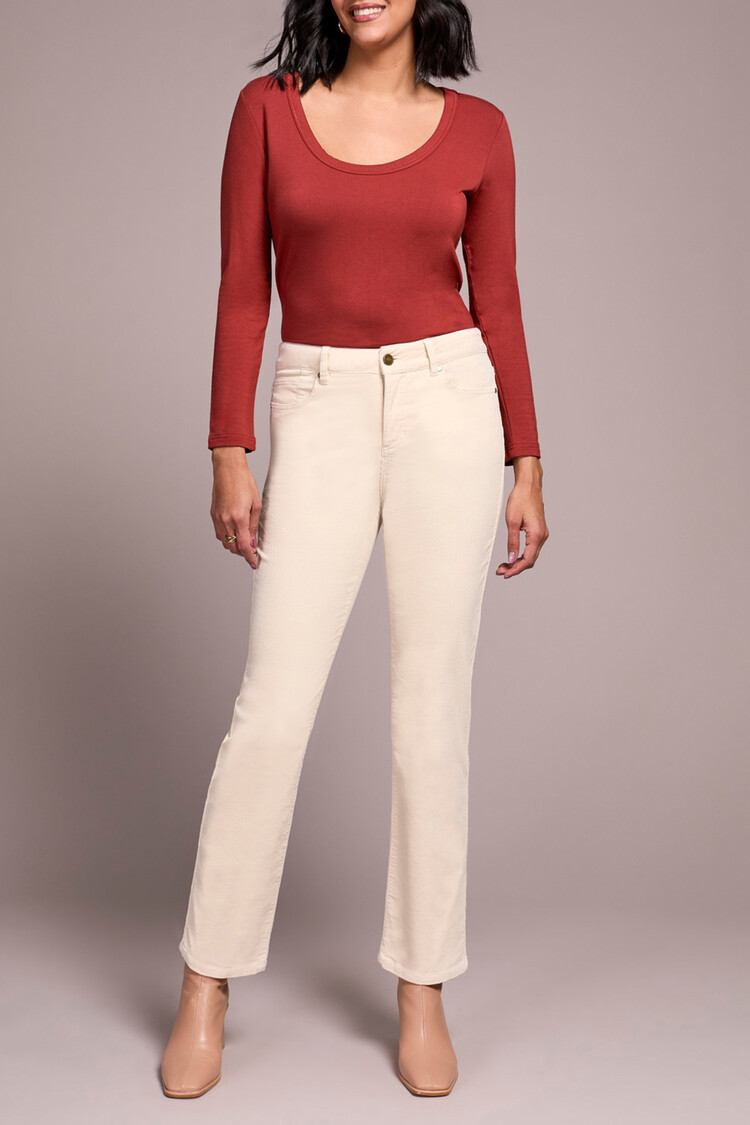 Tribal Tribal Fly Front 5 Pocket Pant 2307O