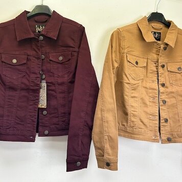 Suko Jeans Suko Jeans 72396380 Button Front Jean Jacket