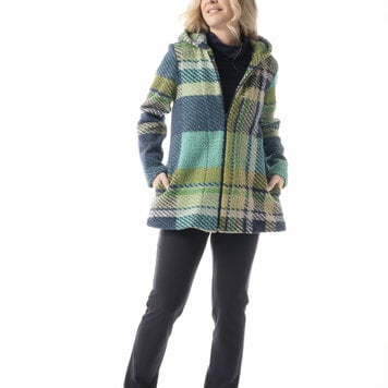 Pure Essence Pure Essence Zip Up Jacket With Hood 618-4598