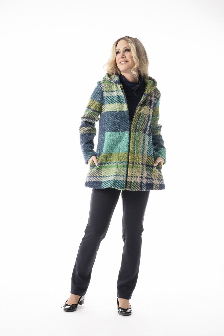 Pure Essence Pure Essence Zip Up Jacket With Hood 618-4598