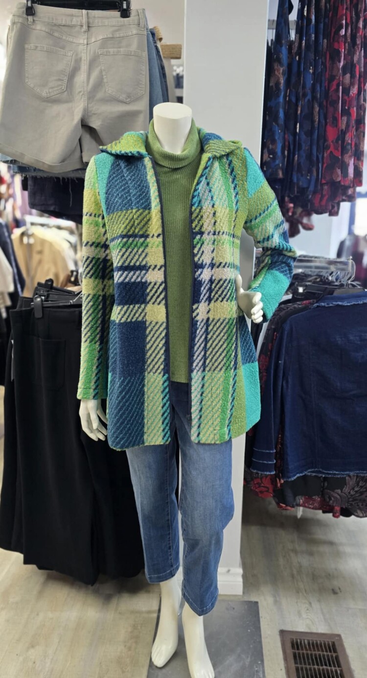 Pure Essence Pure Essence Zip Up Jacket With Hood 618-4598