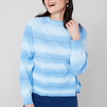 Renuar Renuar Knit Crew Neck Long Sleeve Sweater R6954