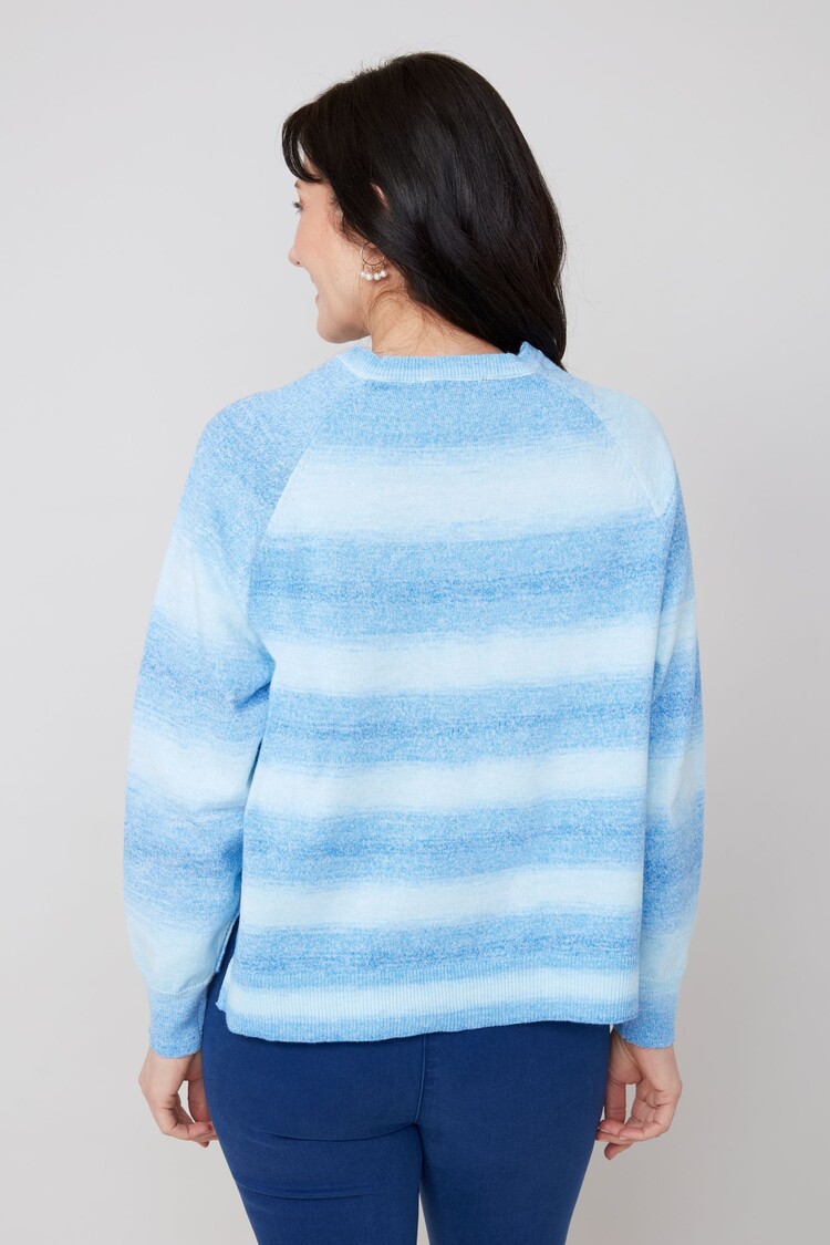 Renuar Renuar Knit Crew Neck Long Sleeve Sweater R6954