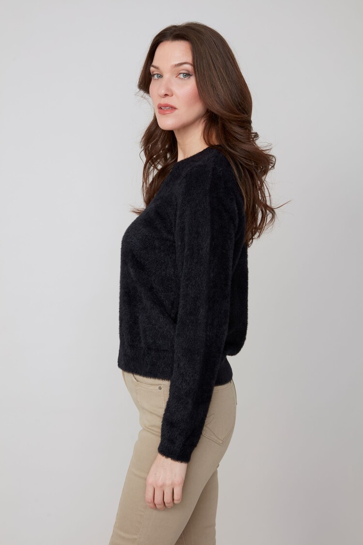 Renuar Renuar Crew Neck Long Sleeve Knit Sweater R6953