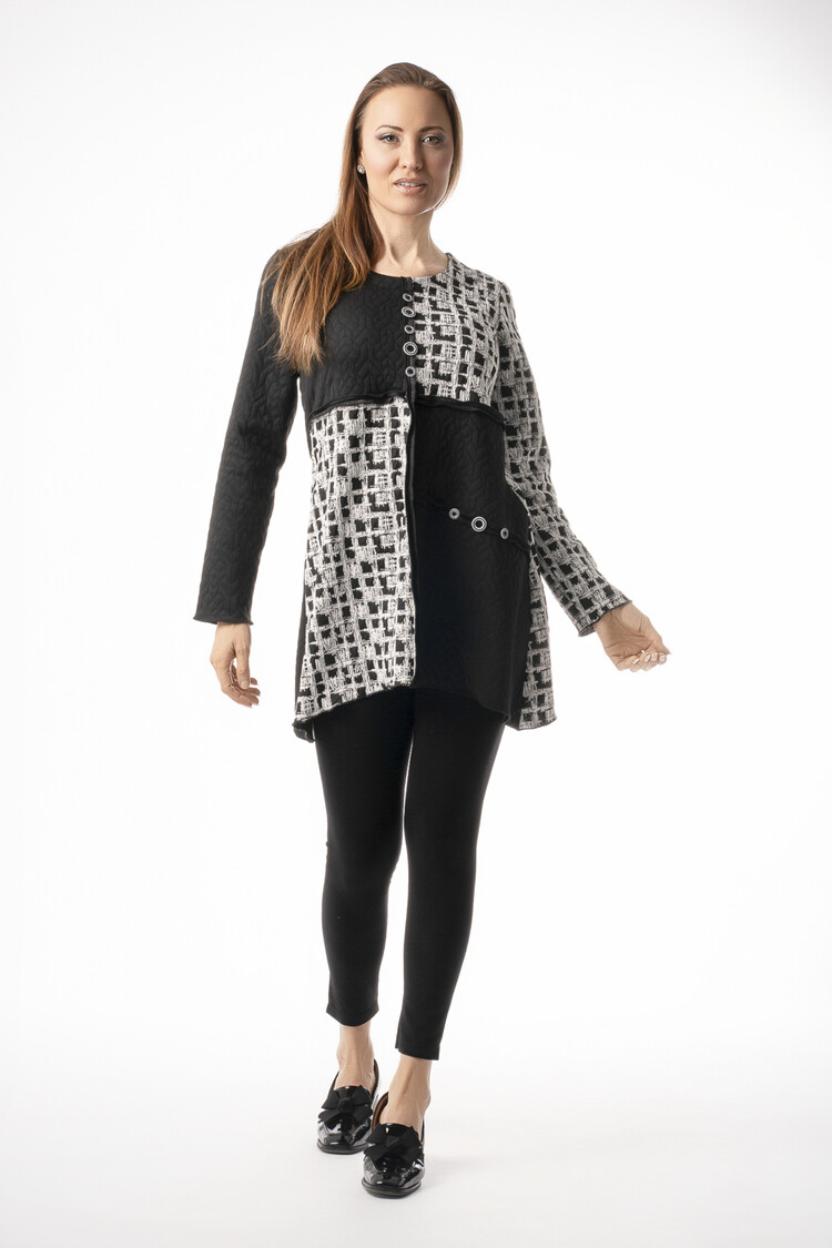 Pure Essence Pure Essence Long Sleeve With Button Detail 616-4267