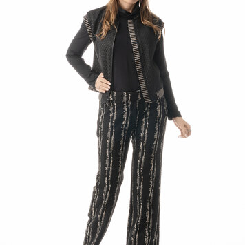 Pure Essence Pure Essence 636-2389 Straight Leg Pant w/ Pockets