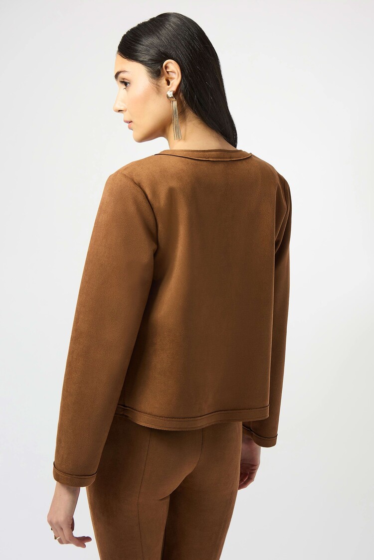 Joseph Ribkoff Joseph Ribkoff Scuba Suede Straight Jacket 253173